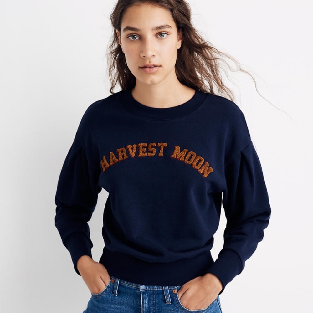 M size NWOT Madewell “Harvest Moon” Sweatshirt